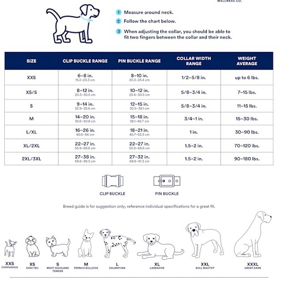 Dog Collar: NWT Neoprene Padded Collar, Red, 2X/3X - Picture 3 of 3